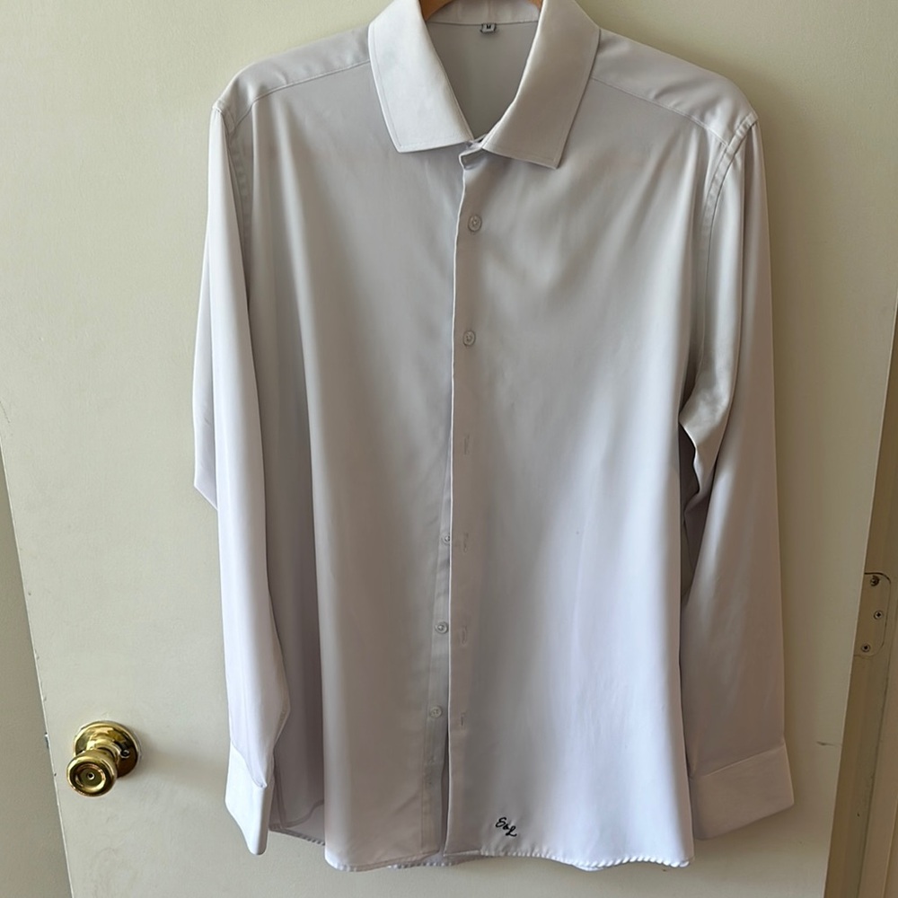 Men's White Dress Shirt